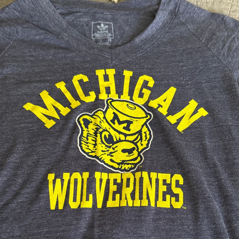 Women’s Adidas Michigan Wolverines Tee